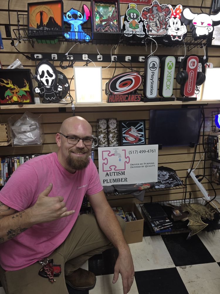 Slide of Autism Plumber