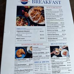 Mario’s Cafe - Menu