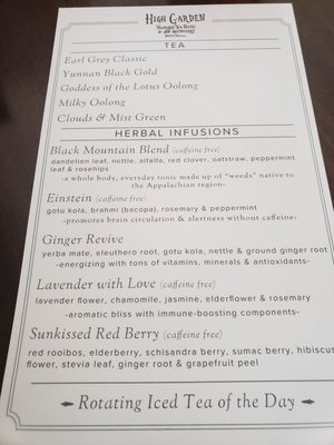 Menu photo 4 Humphreys Street Nashville, TN Menu photo 4 Humphreys Street Nashville, TN