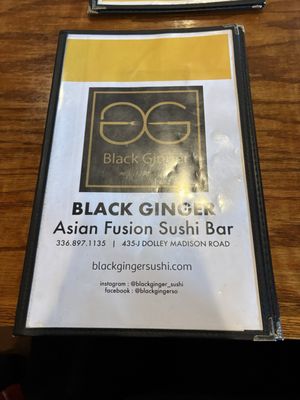 Black Ginger Sushi Bar and Asian fusion by null