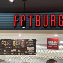 Menu and sign