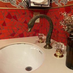 This place has an awesome men's bathroom