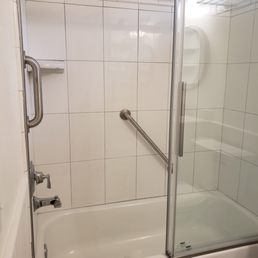 Tub, Shower Door and Tile Installation