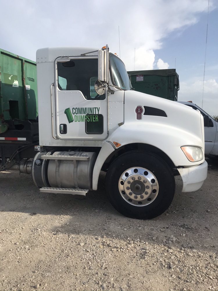1 COMMUNITY DUMPSTER Updated September 2024 1716 S San Marcos, San Antonio, Texas Dumpster