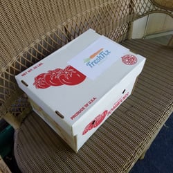 Fresh Fix - My first box, left as instructed.