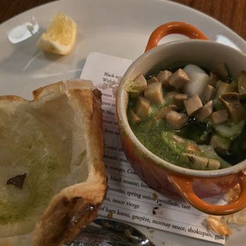 Camelia - Abalone and scallop pot pie uncovered - French Near Me - Los Angeles, California Camelia - Abalone and scallop pot pie uncovered - French Near Me - Los Angeles, California