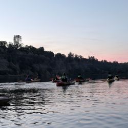 Current Adventures Kayak School & Trips - Moonlight kayaking on Lake Natoma 9/23/26