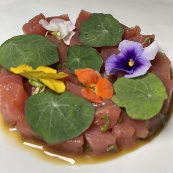 Anytime Billiards - Tuna tartare @nycgirlseat - Sports Bars Near Me - New York, New York