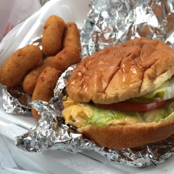 Cook Out - Double cheeseburger and hush puppies. Awesome! - Hot Dogs Near Me - Atlanta, Georgia Cook Out - Double cheeseburger and hush puppies. Awesome! - Hot Dogs Near Me - Atlanta, Georgia