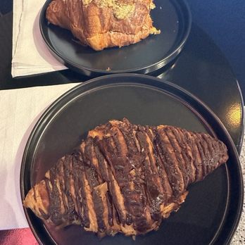 MOTW Coffee & Pastries - Nutella croissant and a pistachio croissant - Coffee & Tea Near Me - Naperville, Illinois MOTW Coffee & Pastries - Nutella croissant and a pistachio croissant - Coffee & Tea Near Me - Naperville, Illinois