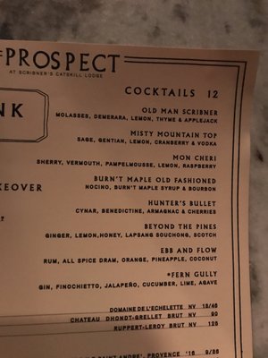 Menu photo 7 Prospect Hunter, NY
