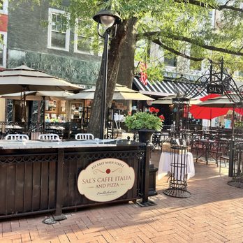 Sal's Caffe Italia - Outdoor patio on mall area - Italian Near Me - Charlottesville, Virginia Sal's Caffe Italia - Outdoor patio on mall area - Italian Near Me - Charlottesville, Virginia