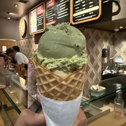 Salt & Straw - Matcha Matcha Man, Coffee & Chamomile Sherbet