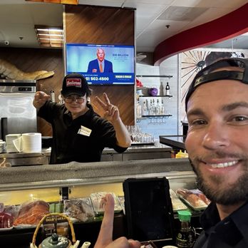 Sushi R91 - Me and the owner Ricardo! - Sushi Bars Near Me - Corona, California
