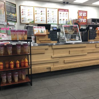 Jamba - Saturday, February 23, 2019: inside counter. - Juice Bars & Smoothies Near Me - Walnut Creek, California Jamba - Saturday, February 23, 2019: inside counter. - Juice Bars & Smoothies Near Me - Walnut Creek, California