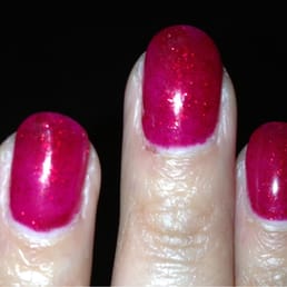 Shellac manicure by Diana. Love it! She's such a nice lady, great service, great prices and great job, I'm coming back for more.