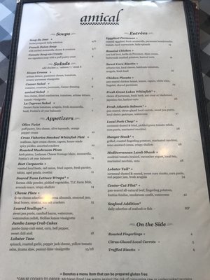 Menu photo 5 amical Traverse City, MI