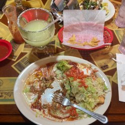 El Dos de Oros - Burrito Jalisco and Frozen Margarita