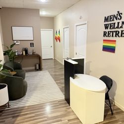Palm Springs Men’s Wellness Retreat - Reception Area