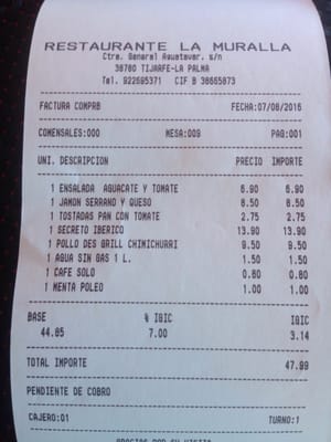 Restaurante La Muralla by null