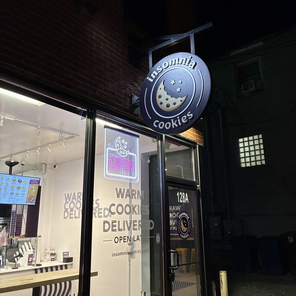 Insomnia Cookies - outside - Desserts Near Me - Boone, North Carolina