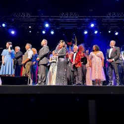 Access Showroom at Aliante Casino & Hotel - The cast.
