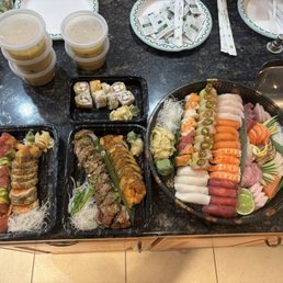 Lots of takeout! Lots of takeout!
