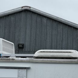 Solar panels installed