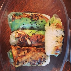 Saiko - Hoisin chicken salad rolls