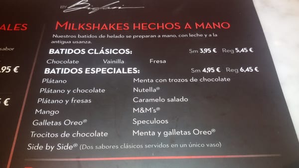 Menu photo 3 Steak 'n Shake Madrid, M Menu photo 3 Steak 'n Shake Madrid, M