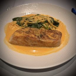 Curry halibut. Curry halibut.