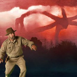 Hopper and the Demogorgon Hopper and the Demogorgon