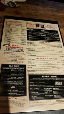 Menu photo 4 Jack Astor's Etobicoke, ON