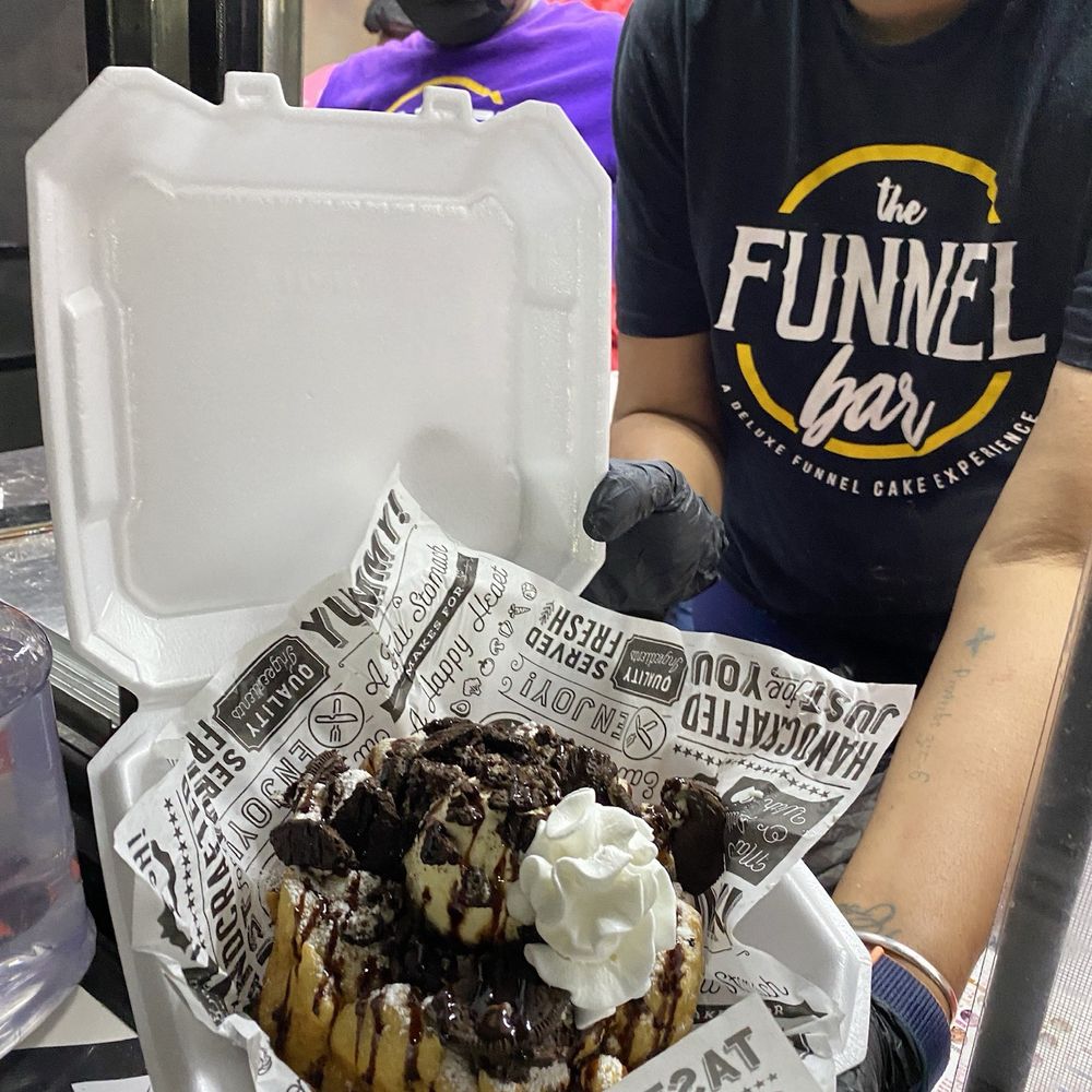 The Funnel Bar - Cookie Monster Funnel - Desserts Near Me - Houston, Texas