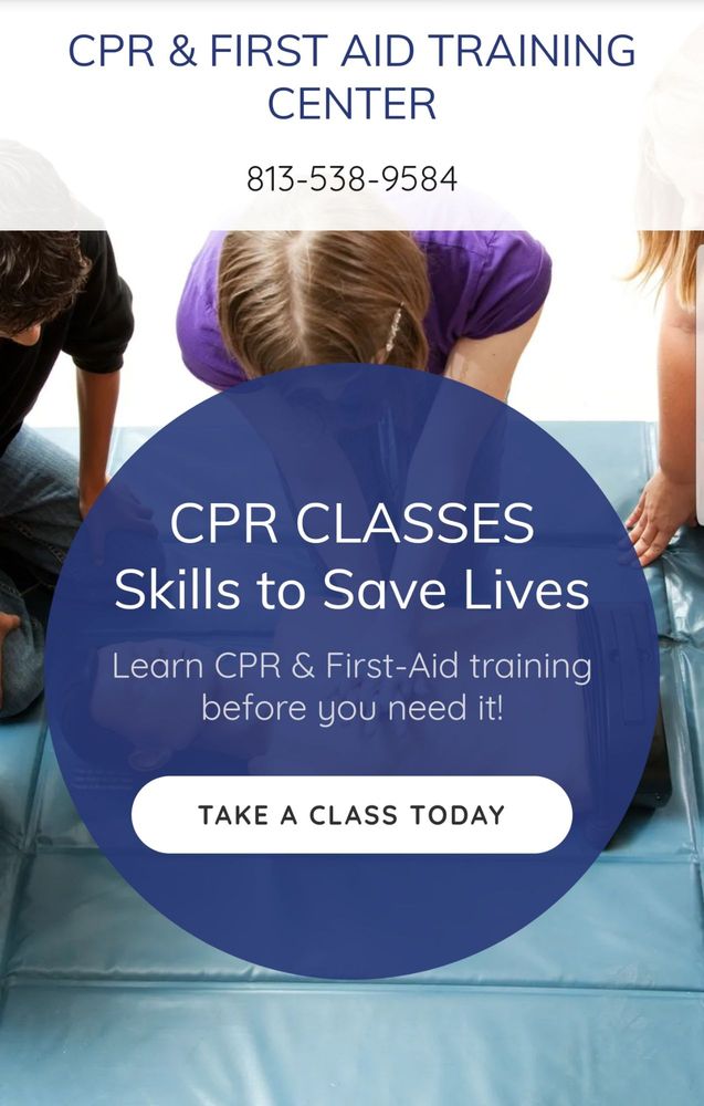CPR & FIRST AID TRAINING CENTER Tampa, FL Yelp