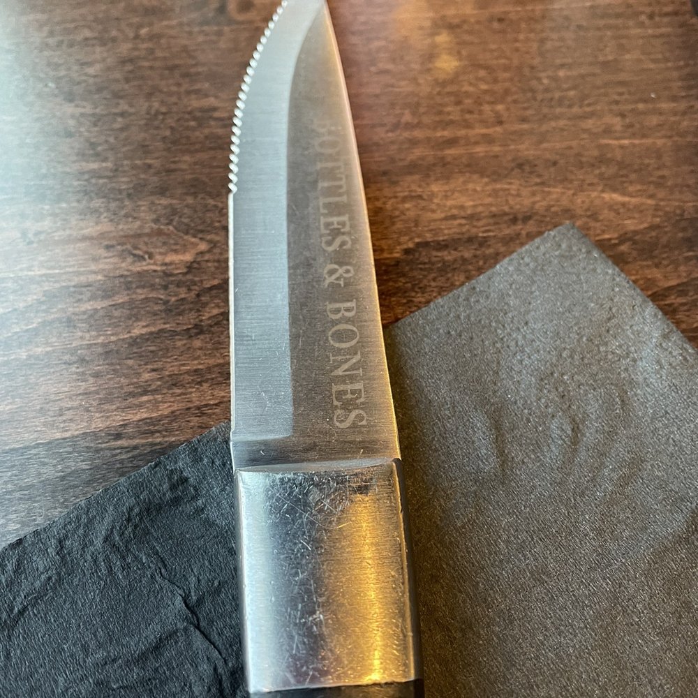 Bottles & Bones - Official Steak knife - Bars Near Me - Suwanee, Georgia Bottles & Bones - Official Steak knife - Bars Near Me - Suwanee, Georgia