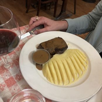 Bistrot Du Coin - Filet and mash - French Near Me - Washington, DC, District of Columbia