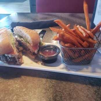 Brooklyn's Beer & Burgers - Black and Blue burger. My favorite item of the menu - American Near Me - Tucson, Arizona Brooklyn's Beer & Burgers - Black and Blue burger. My favorite item of the menu - American Near Me - Tucson, Arizona