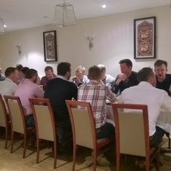 Lotus Moon Thai Cuisine - Party in the function room....