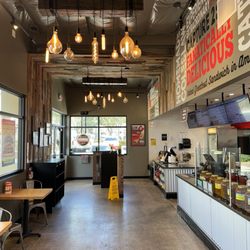 Capriotti's Sandwich Shop - Dining area...