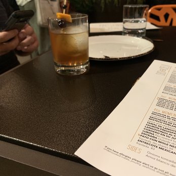 Casi Cielo - Old fashioned after the top with dry ice remived - Cocktail Bars Near Me - Atlanta, Georgia