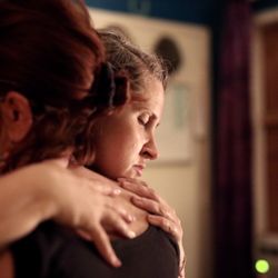 madreluzLA - Hugging Lauren during a surge.