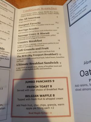Menu photo 7 Freeport Cafe Freeport, ME