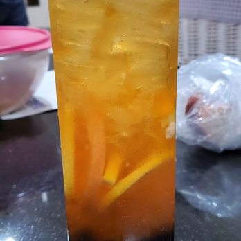 Boba Box - citrus drink full of ice - Coffee & Tea Near Me - Monrovia, California