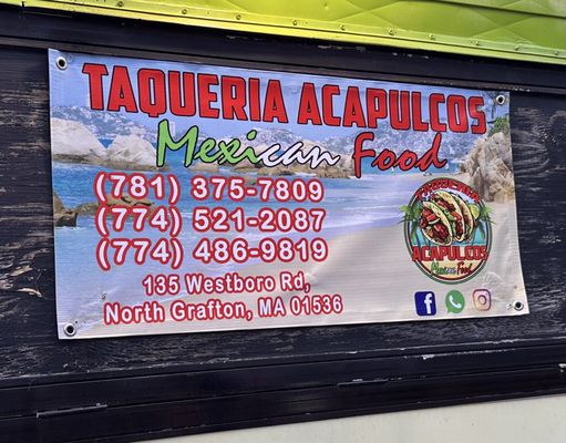 Menu photo 2 Taquería Acapulcos North Grafton, MA Menu photo 2 Taquería Acapulcos North Grafton, MA