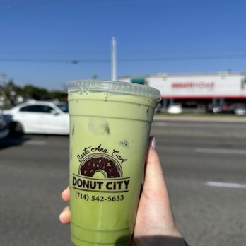 Donut City - Green Thai Tea - Donuts Near Me - Santa Ana, California Donut City - Green Thai Tea - Donuts Near Me - Santa Ana, California