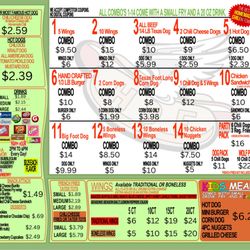 Hot Dogs & Wings Etc - Menu Oct 2024