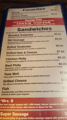 Menu photo 1 Mary Go Round Lounge Des Moines, IA Menu photo 1 Mary Go Round Lounge Des Moines, IA