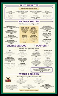 Menu photo 8 Babin's Seafood House Shenandoah, TX Menu photo 8 Babin's Seafood House Shenandoah, TX