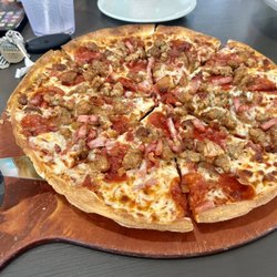 Pizza Hut - Thin Crust Meat Lovers